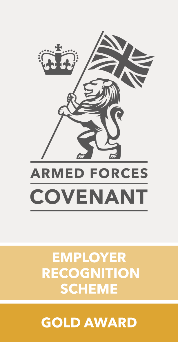 Defence Employers Recognition Scheme Gold Award