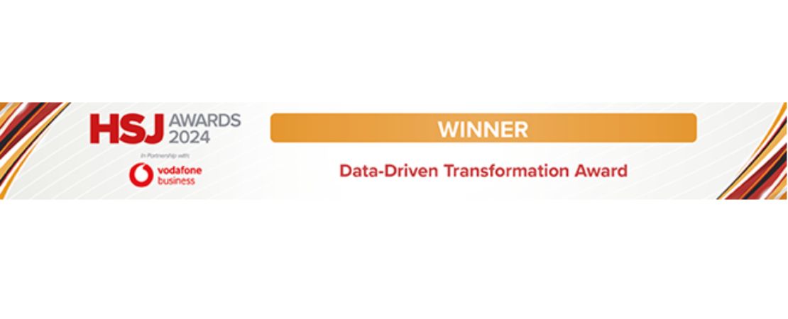 Data-Driven Transformation of the Year at the 2024 HSJ Awards 