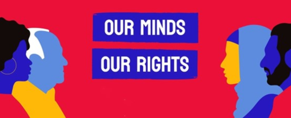 World Mental Health Day 2023 graphic - Our Minds Our Rights
