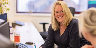 lady in office