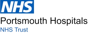 Portsmouth Hospitals NHS Trust logo